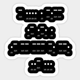 Learn About Morse Code Day – January Sticker